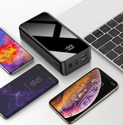 30,000mAh Power Bank – Ultra-High Capacity, Fast Charging