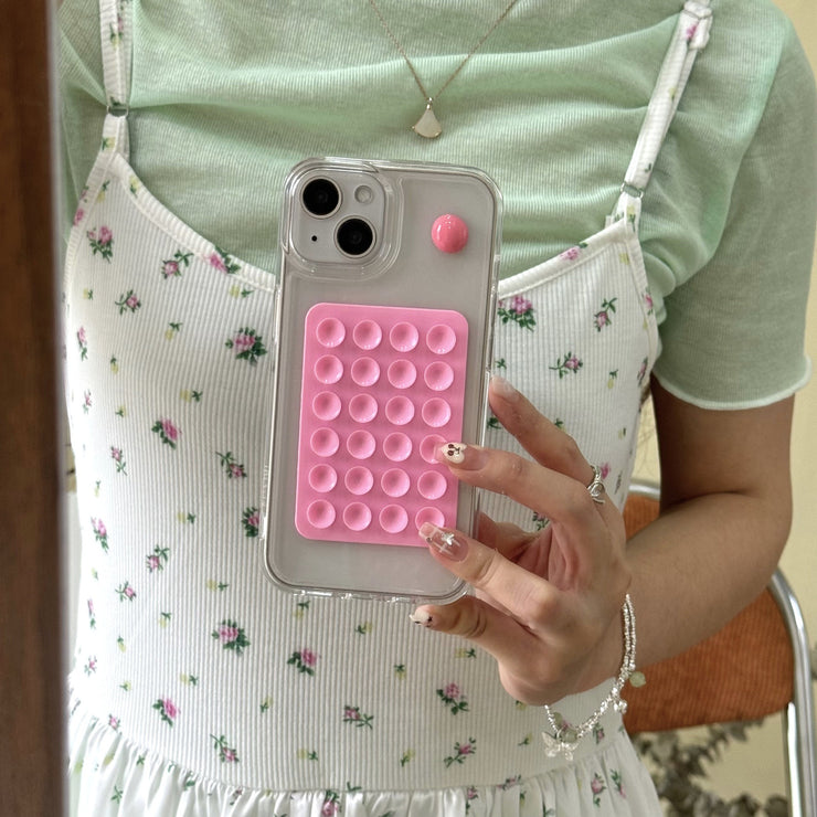 Minimalist Creative Stereo Sucker Phone Case